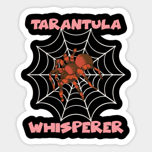 Tarantula Whisperer Sticker